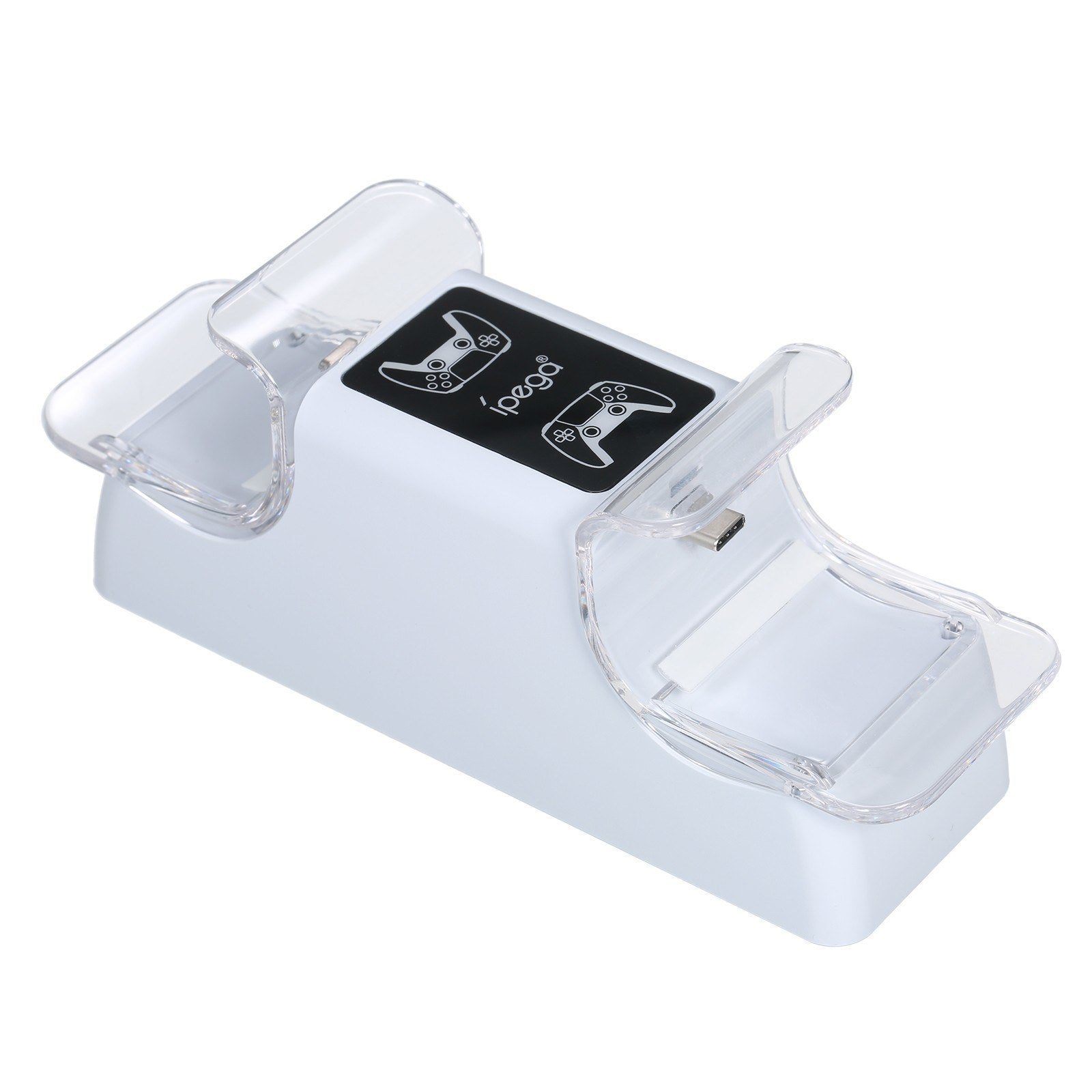 IPEGA PG-P5003 PS5 Controller Charger Station Dual Charger Dock for PlayStation 5 DualSense Controllers with LED Light Indicator IPEGA PG-P5003 PS5 Controller Charger Station Dual Charger Dock for PlayStation 5 DualSense Controllers with LED Light Indicator